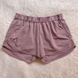 🍊 shorts | pockets | Under Armour |pink mauve | size small